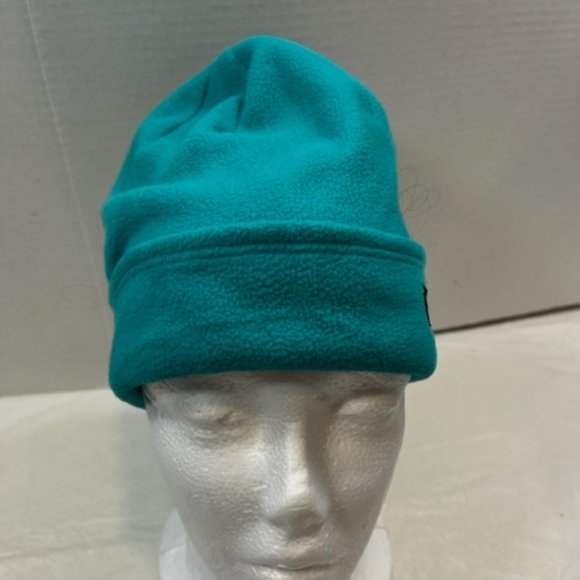 Under Armour Winter Running Coldgear Beanie Hat Green/Blue OSFA - Picture 4 of 10